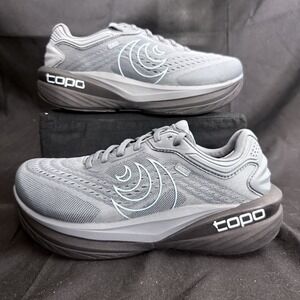 Topo Athletic Phantom 4 WP Women's Size 7 Running Shoes Grey Blue Waterproof